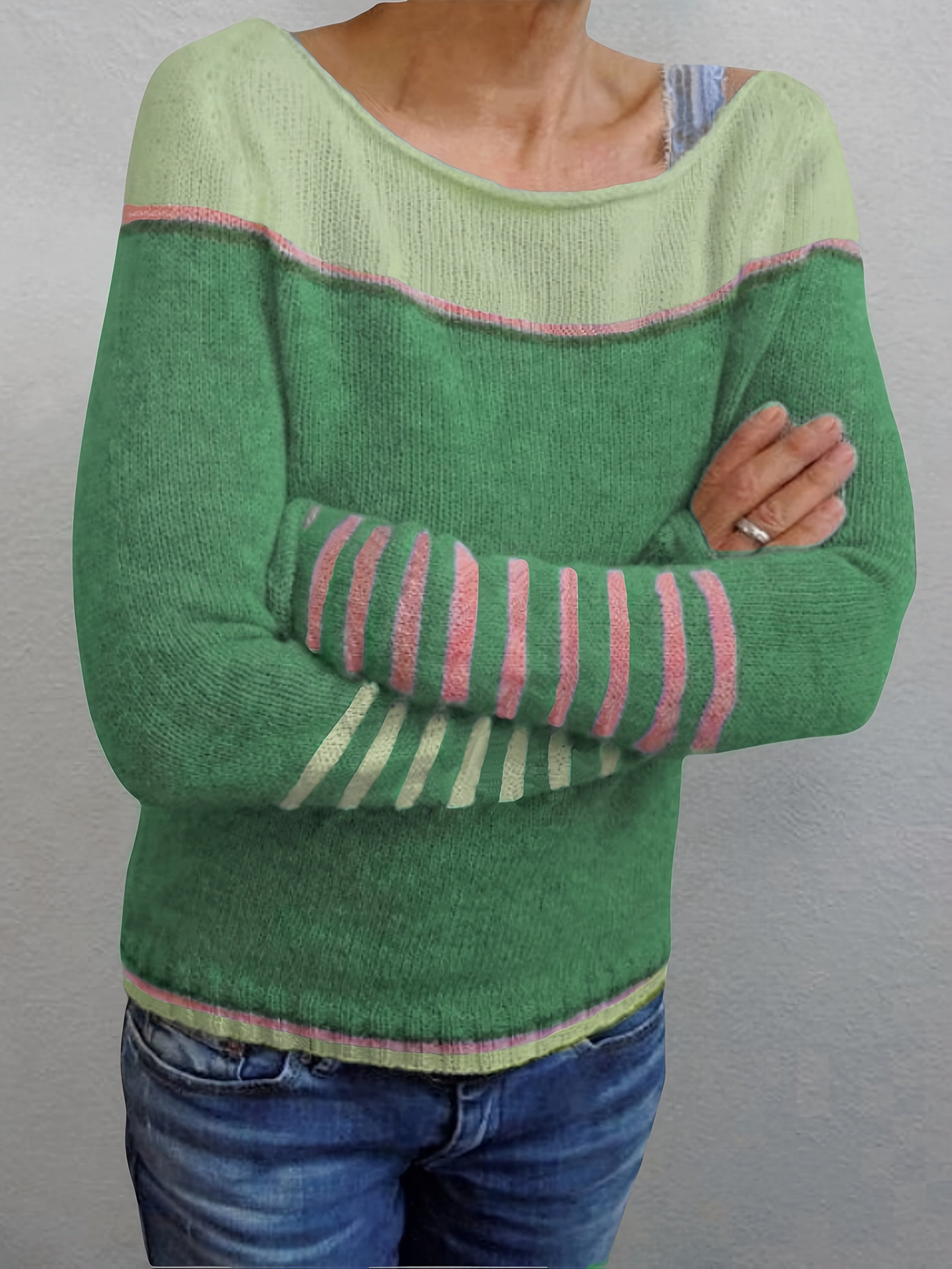 Séraphine™ | Élodie | Pull Rayures Douces