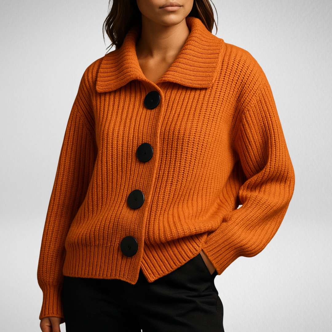 Séraphine™ | Élisea | Cardigan à Boutons Oversize