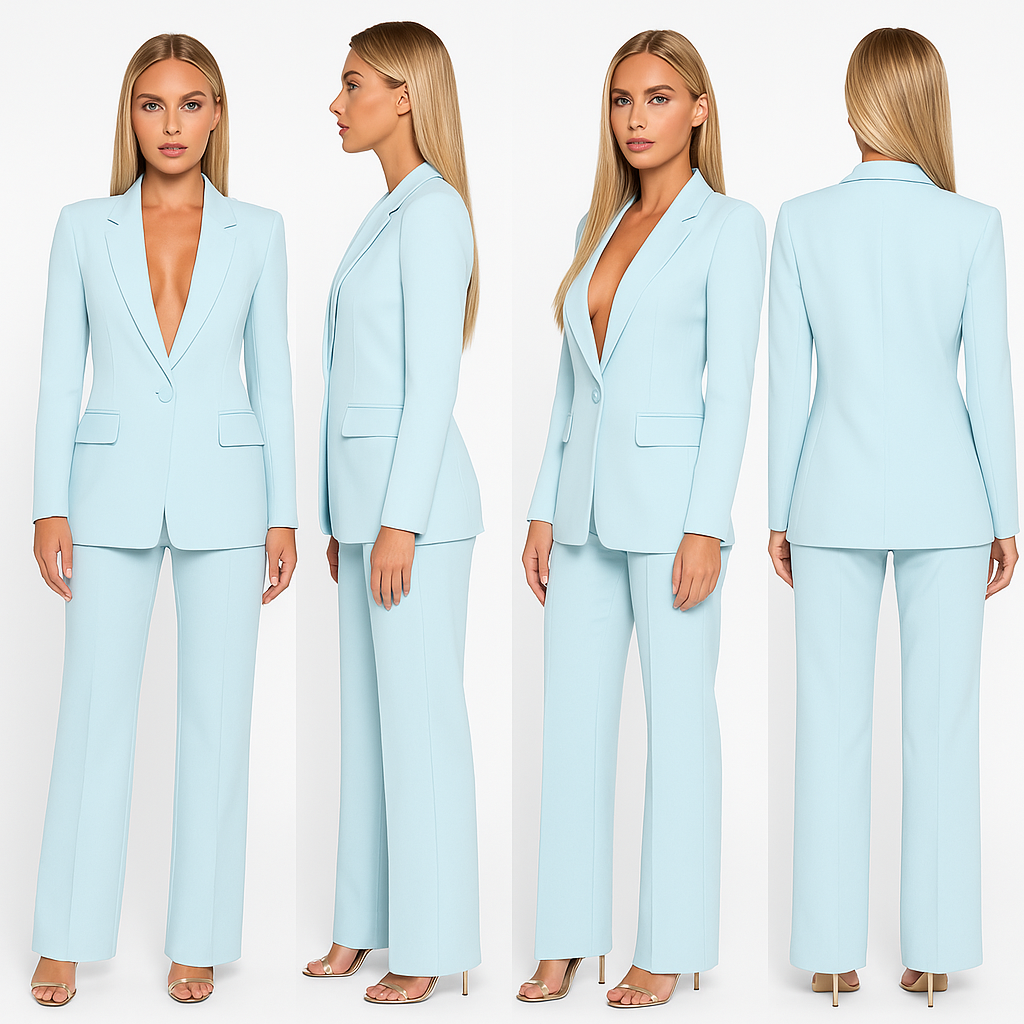 Séraphine™ | Femme Ensemble Blazer et Pantalon