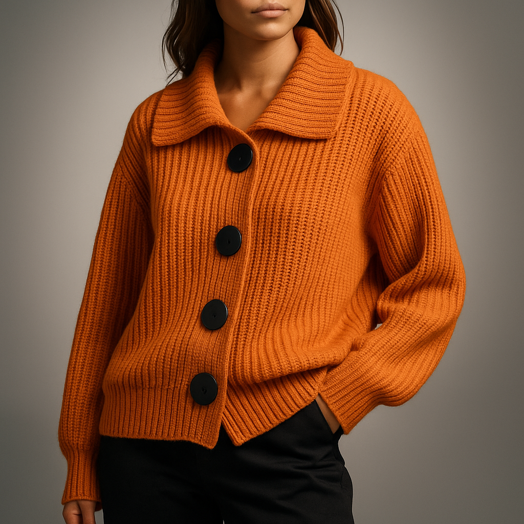 Séraphine™ | Élisea | Cardigan à Boutons Oversize