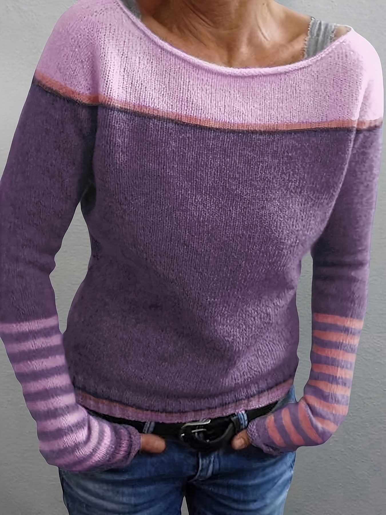 Séraphine™ | Élodie | Pull Rayures Douces