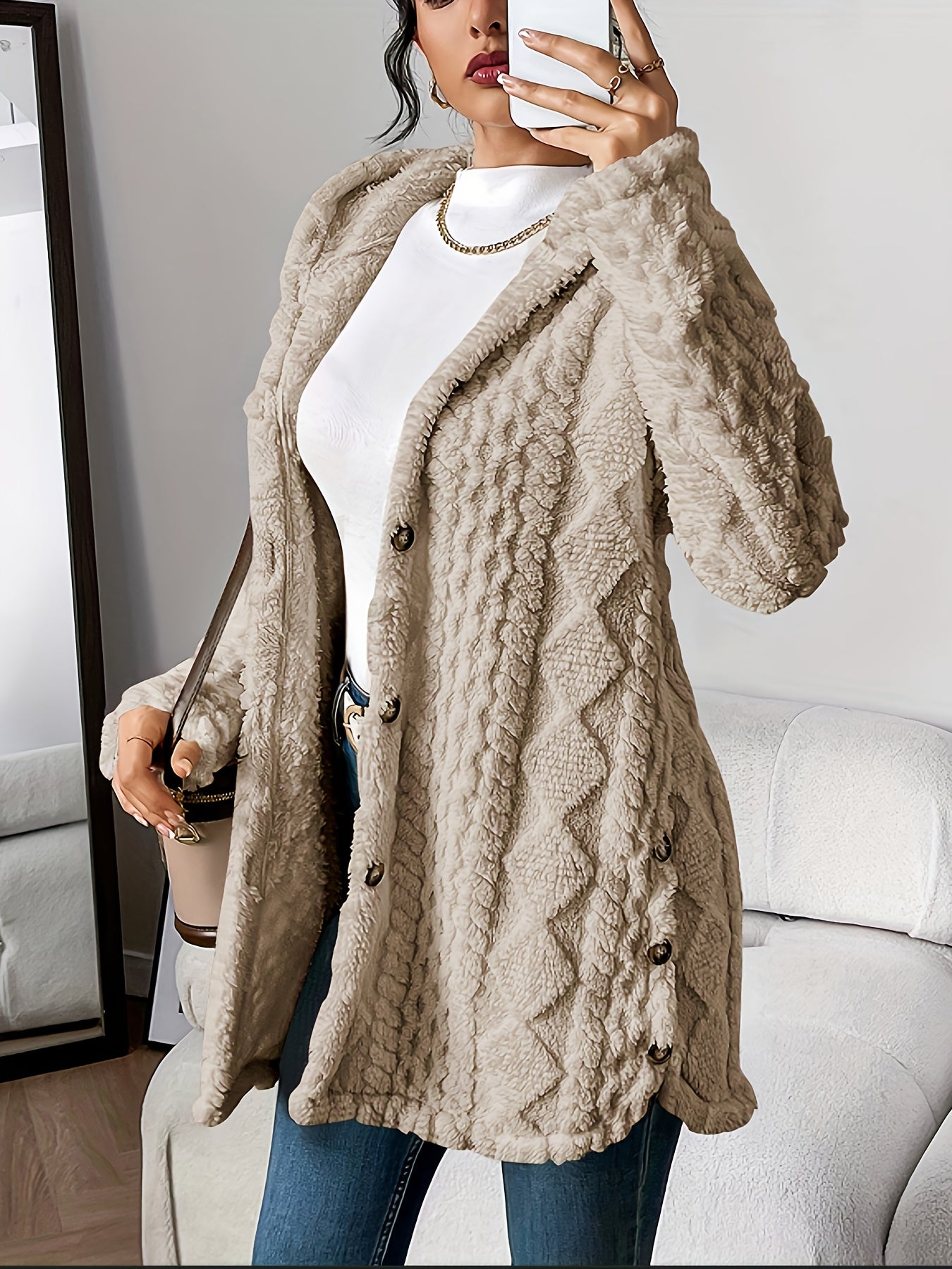 Séraphine™  | Veste cosy à style décontracté