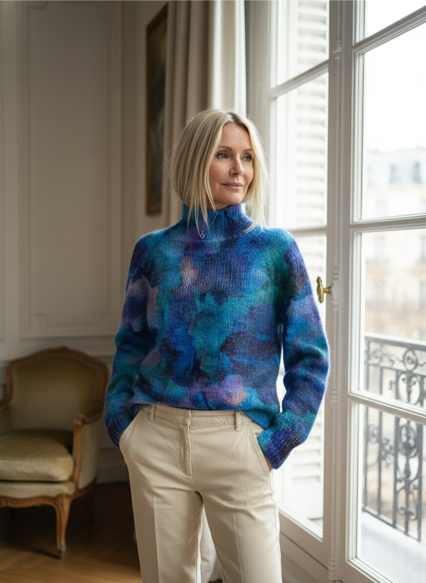 Séraphine™ | Daphné | Pull Tricoté en Laine Mérinos