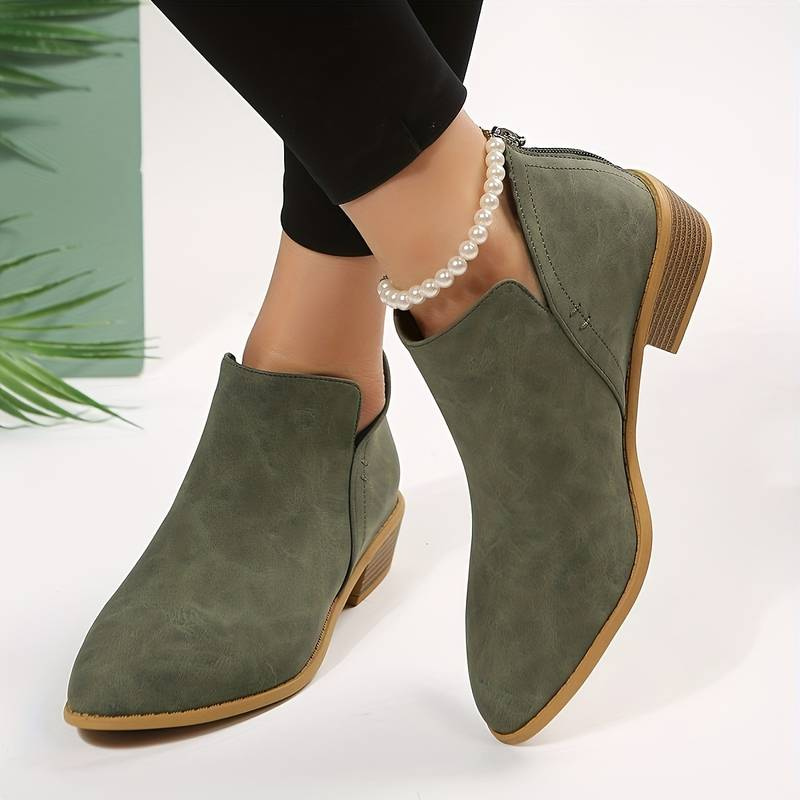 Séraphine™ | Élégantes Bottines en Cuir Confortables pour Femmes