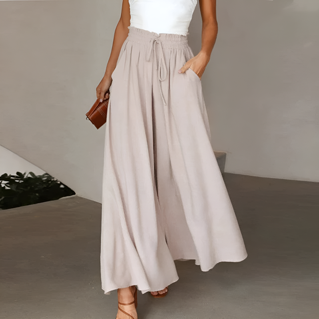 Séraphine™ | Jupe-pantalon d'été décontractée à taille élastique