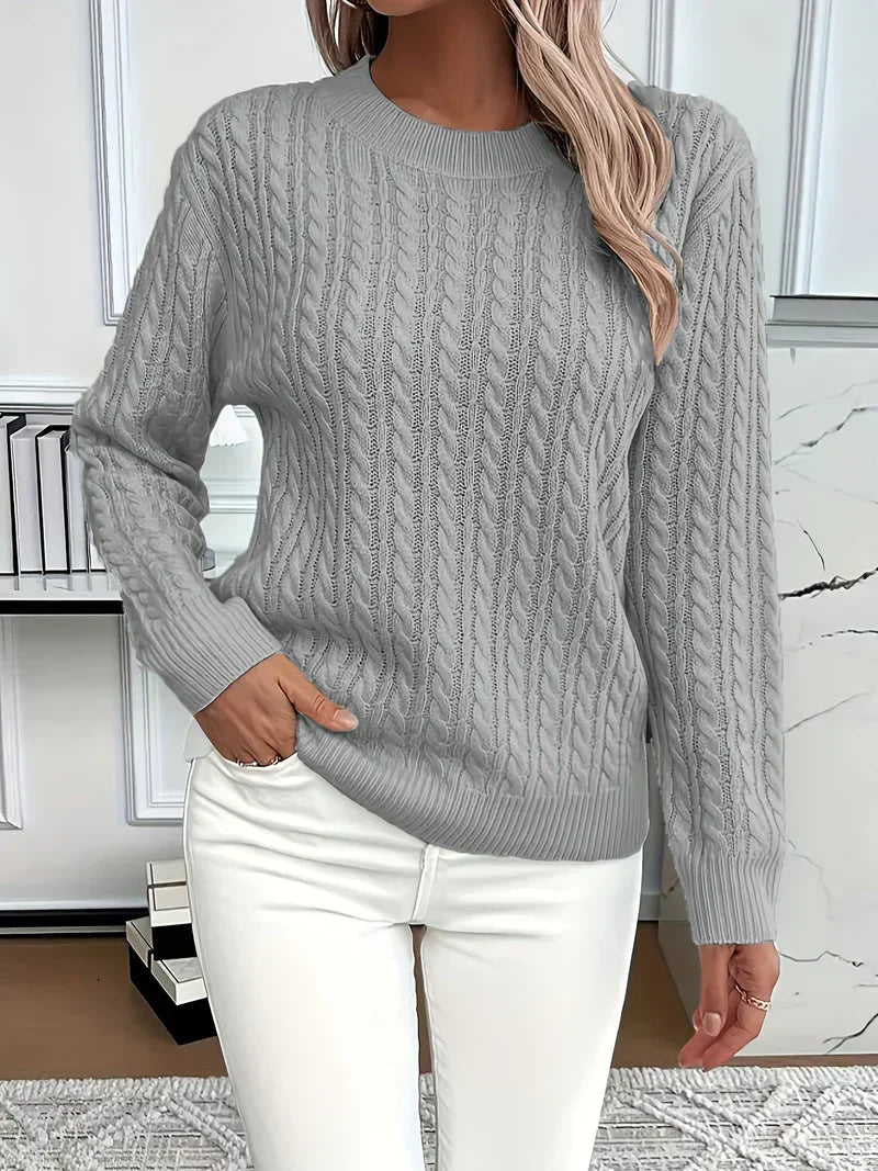 Séraphine™ | Zoe | Pull en tricot à câble