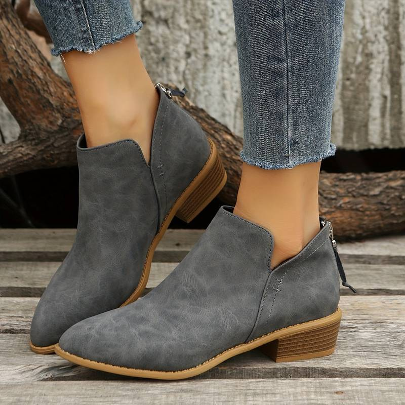 Séraphine™ | Élégantes Bottines en Cuir Confortables pour Femmes
