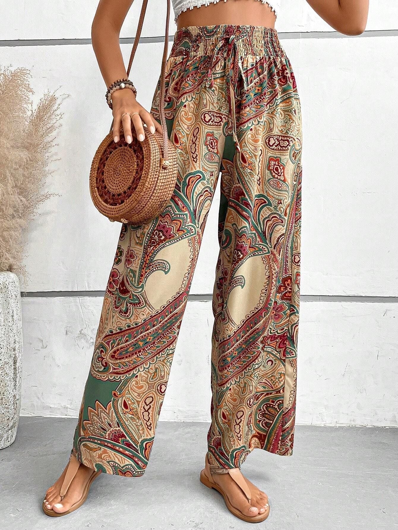 Séraphine™ | Pantalon Bohémien Chic