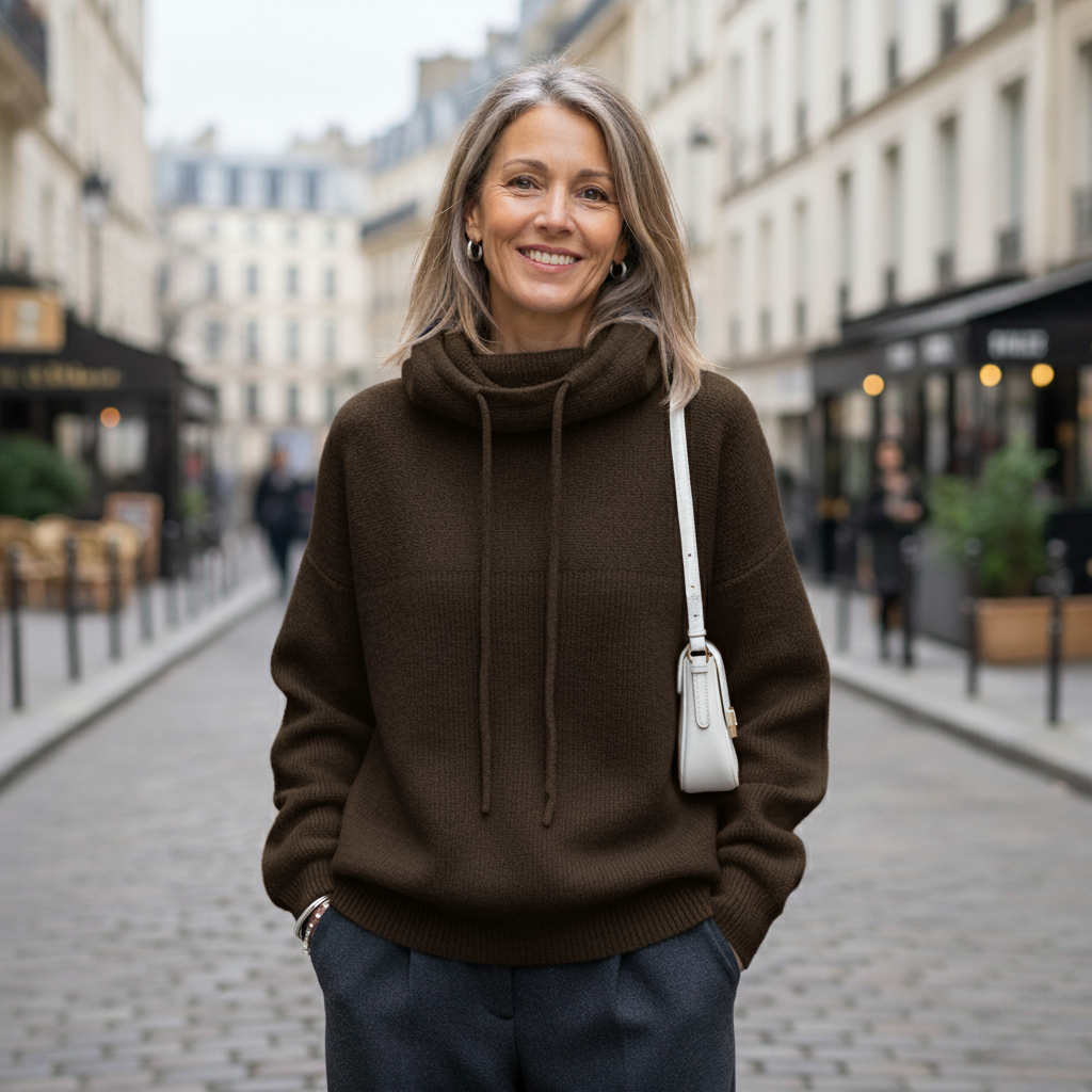 Séraphine™ | Manon | Pull Cocoon en Maille Moelleuse