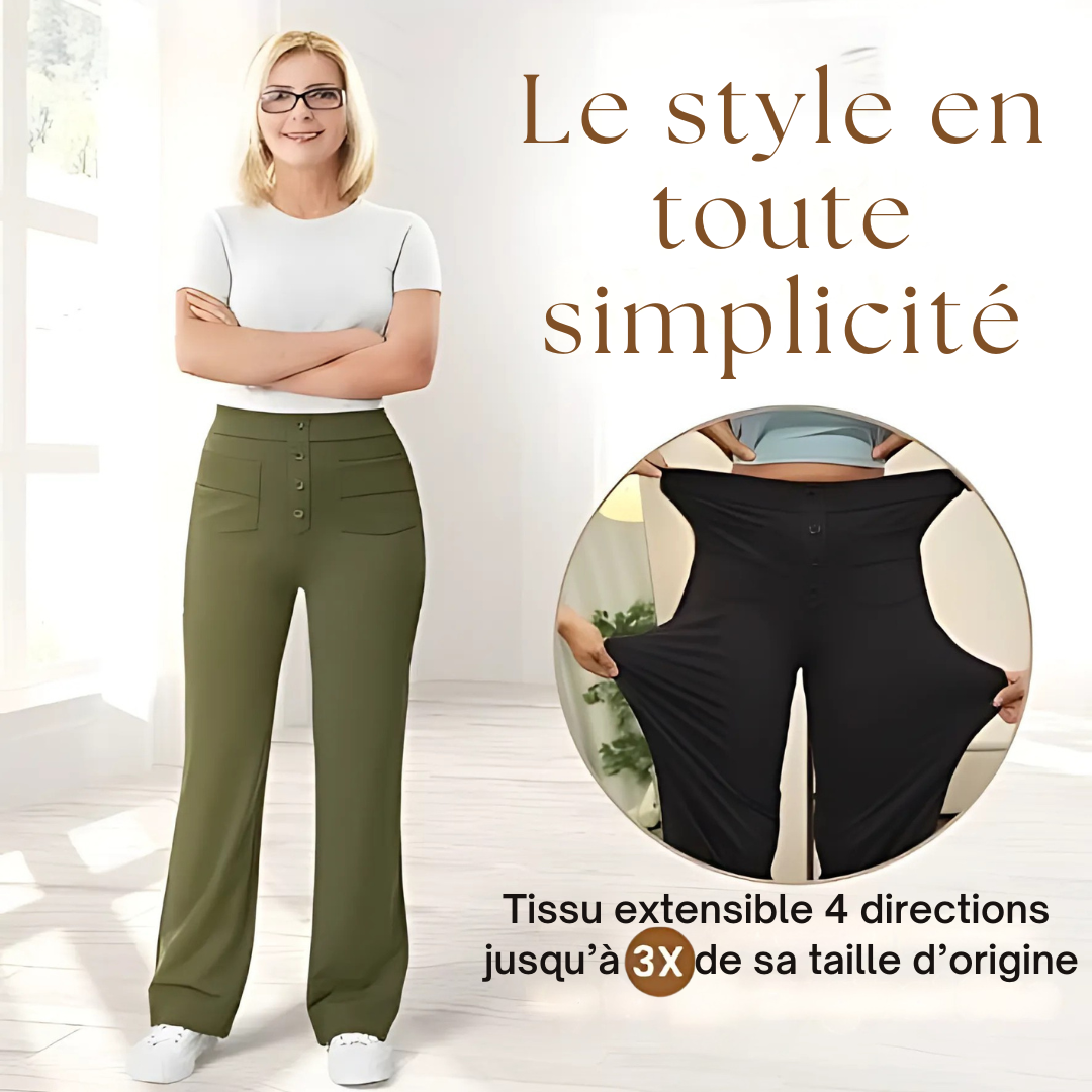 Séraphine™ | Pantalon Confort Élégant