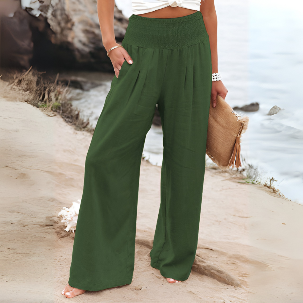 Séraphine™ | Pantalon en lin confortable pour femmes