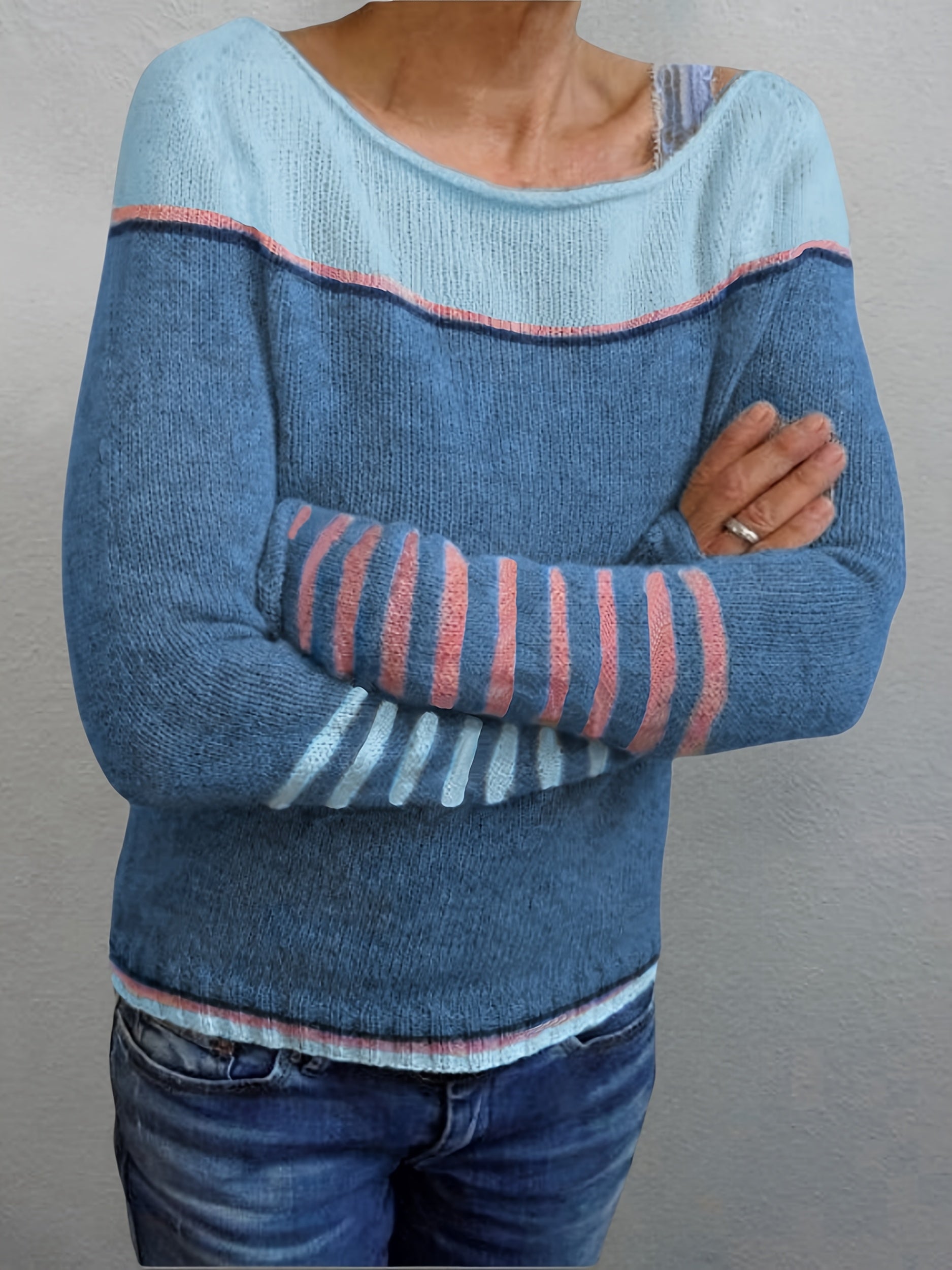 Séraphine™ | Élodie | Pull Rayures Douces