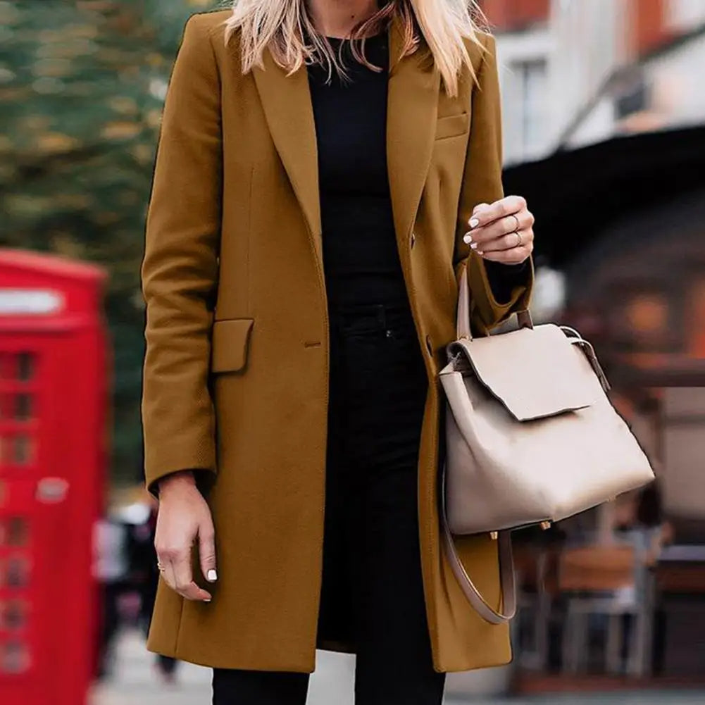 Séraphine™ | Avine - Manteau intermédiaire pour femmes à double boutonnage