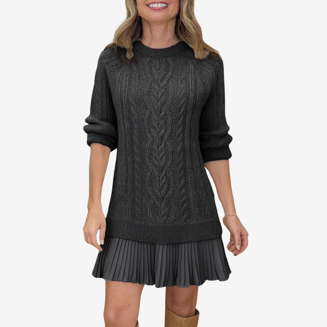 Séraphine™ | Robe Pull en Maille