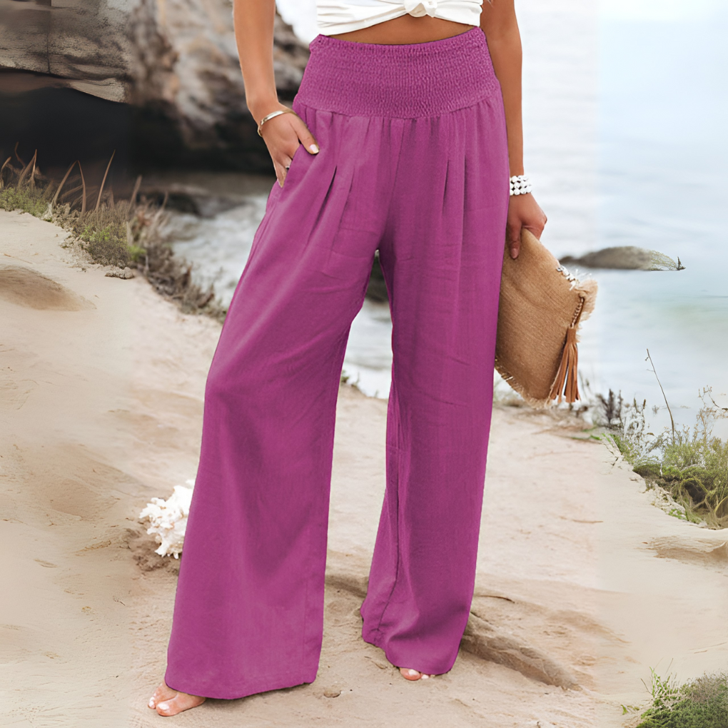 Séraphine™ | Pantalon en lin confortable pour femmes