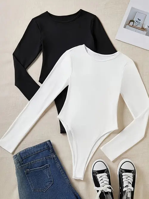 Séraphine™ | Pack de 3 bodysuits à manches longues pour femmes