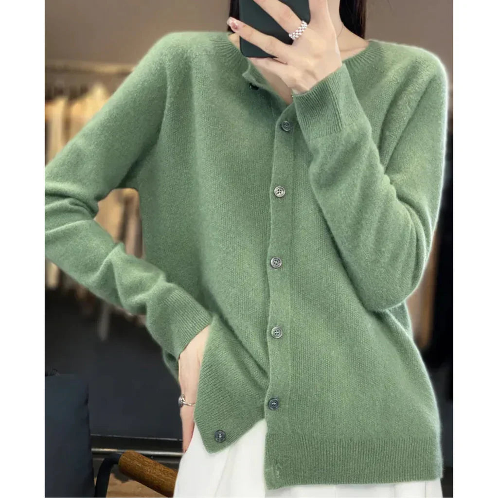 Séraphine™ | Sanna – Cardigan en Laine pour Femmes