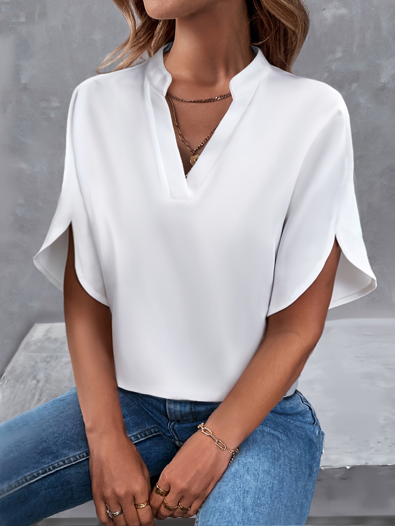 Séraphine™ | Shirt fluide élégante