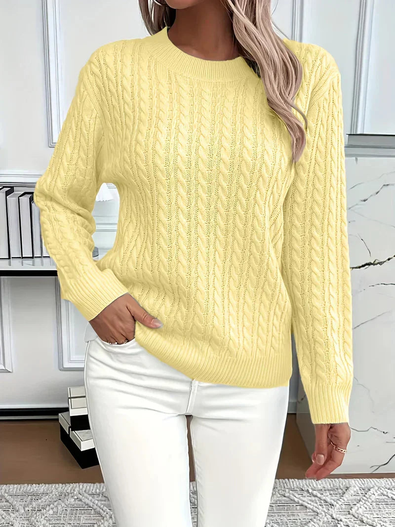 Séraphine™ | Zoe | Pull en tricot à câble