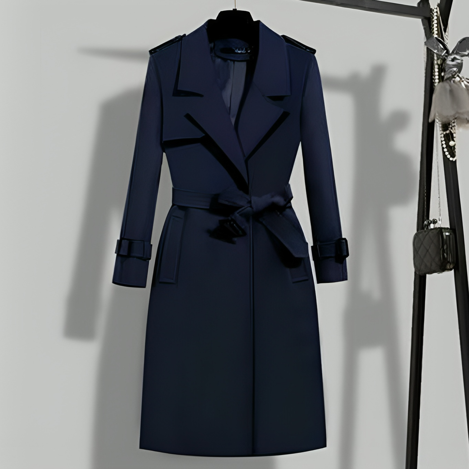 Séraphine™ | Jade - Trench-coat Élégant et Svelte pour Femmes