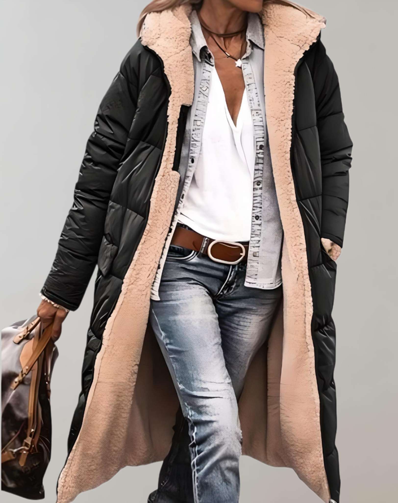 Séraphine™ | Manteau d'hiver chaud avec doublure en polaire pour femmes