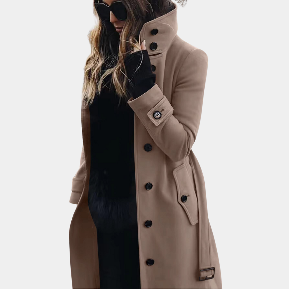 Séraphine™ | Trench-Coat Cintré pour Femmes