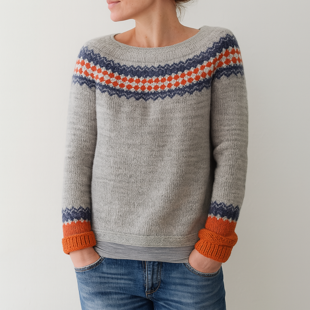 Séraphine™ | Pull rétro en maille pour femmes