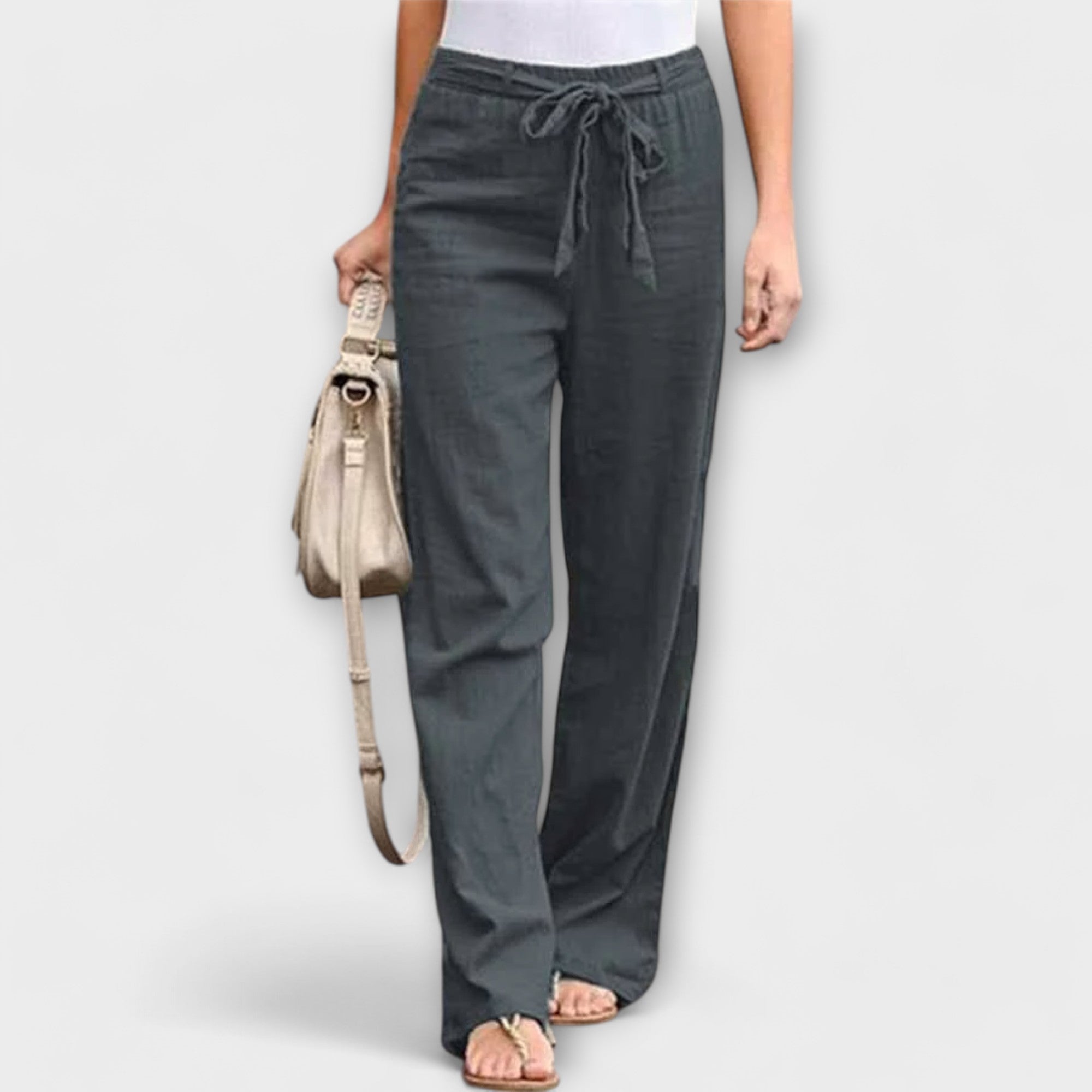 Séraphine™ | Loreen – Pantalon léger en lin