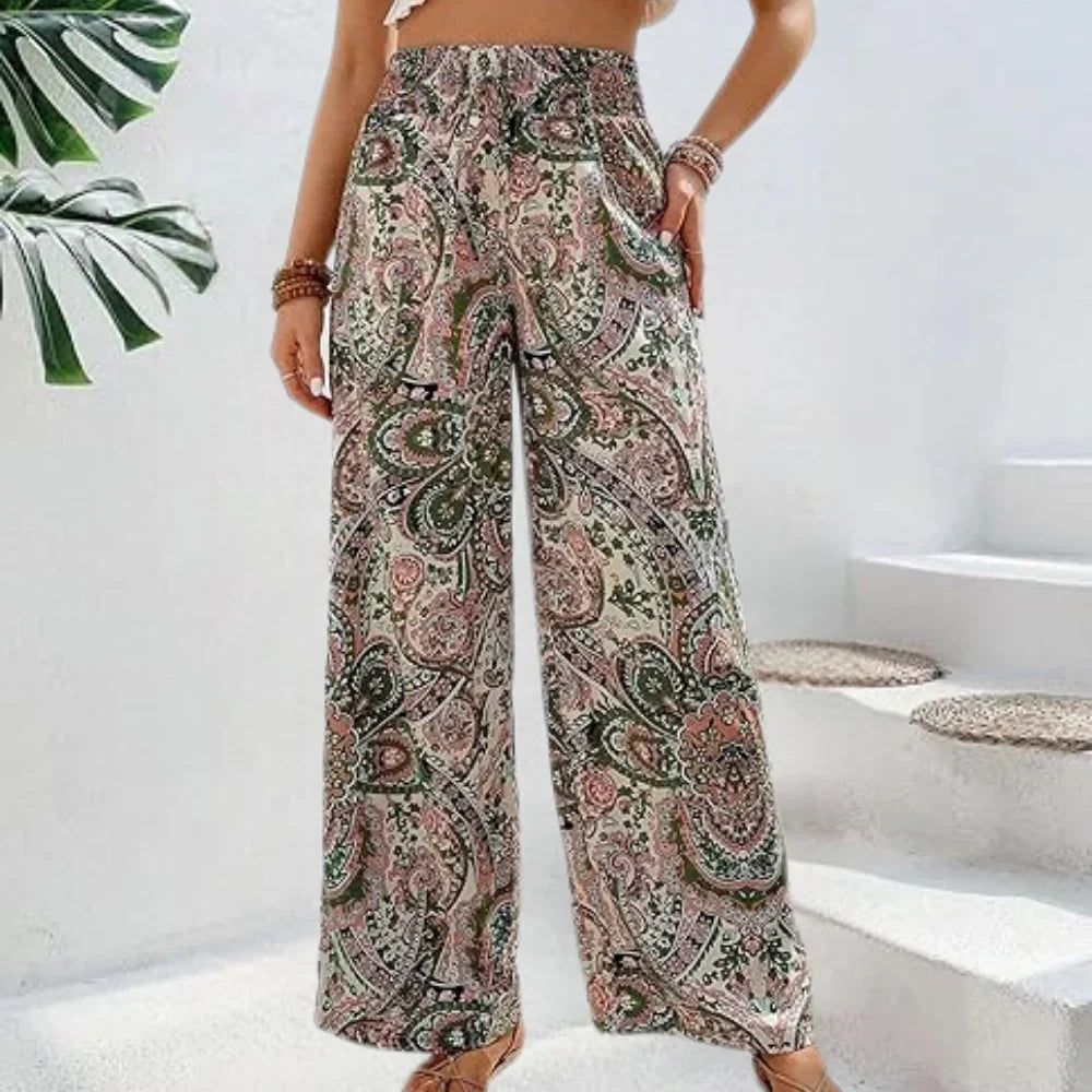 Séraphine™ | Pantalon Bohémien Chic
