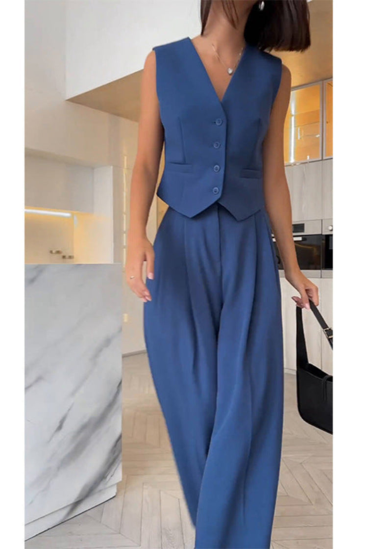 Séraphine™ | Sorelle – Élégant Ensemble de Blazer Sans Manches pour Femmes