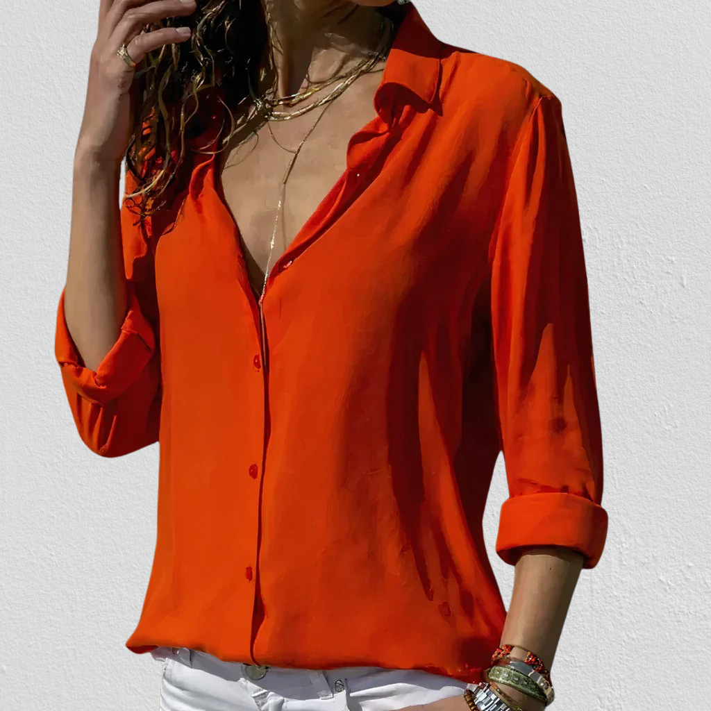 Séraphine™ | Céleste Women's Chiffon Blouse