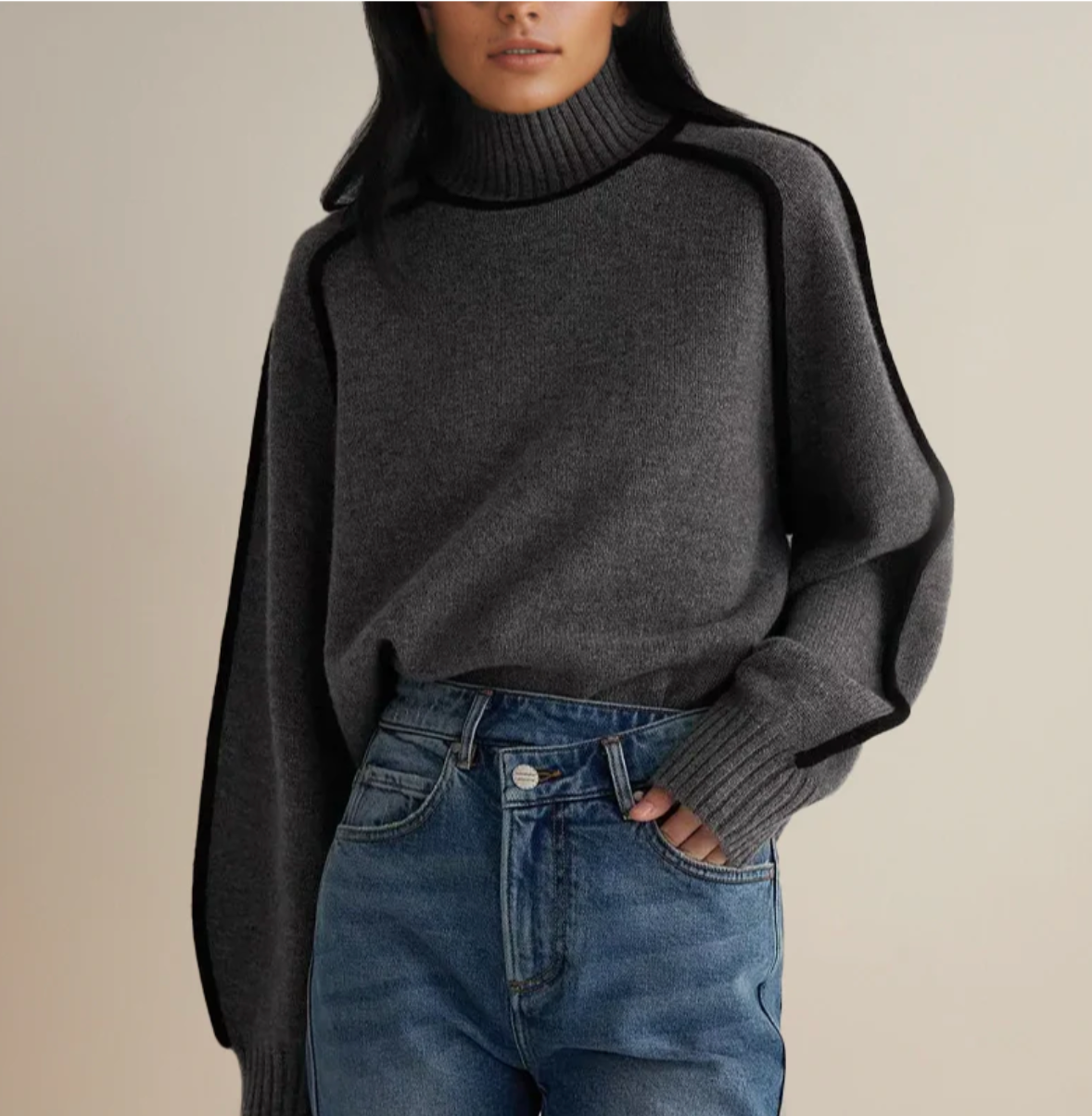 Séraphine™ | Essential Roll Neck Sweater