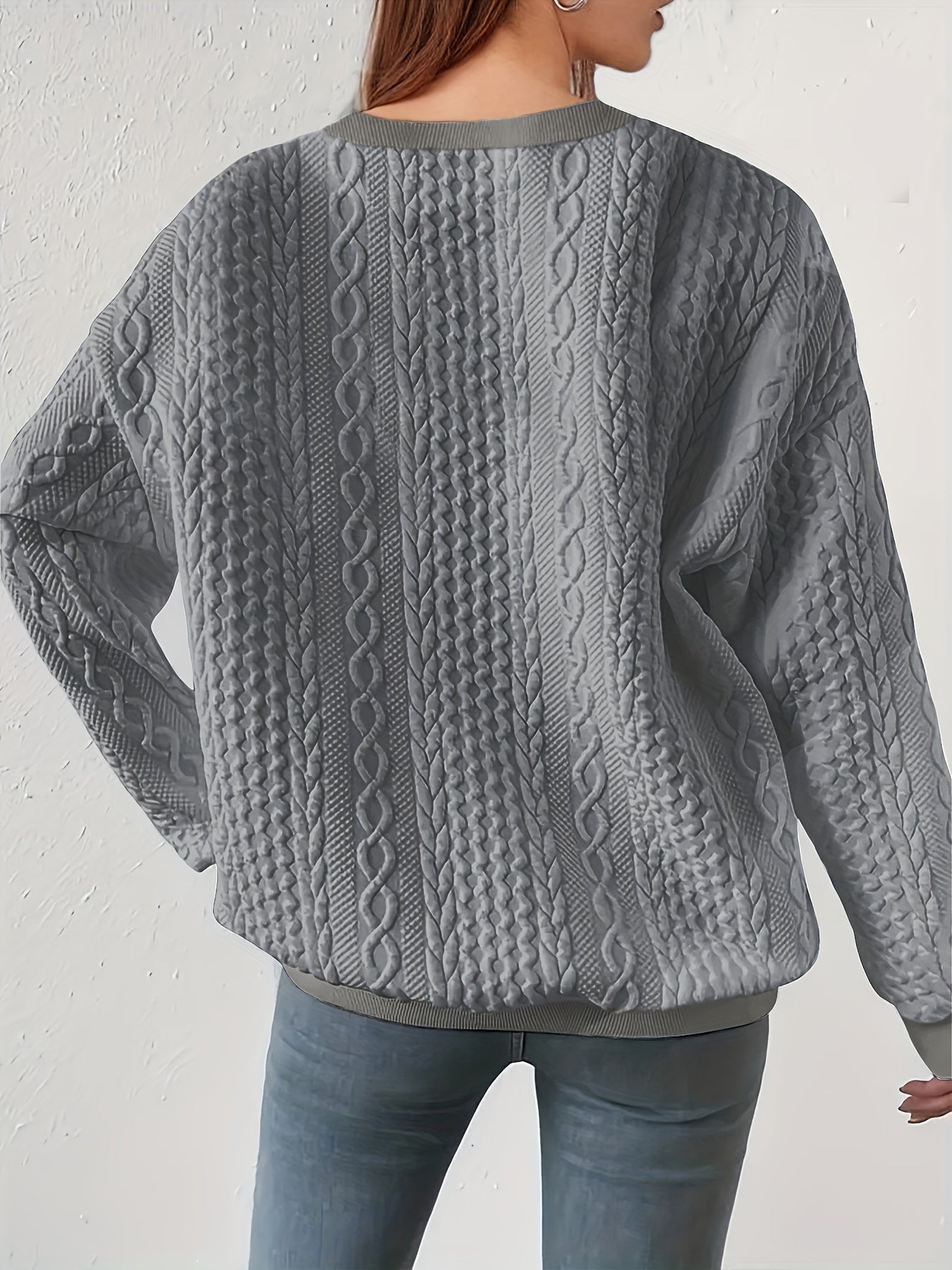 Séraphine™  | Pull torsadé classique pour femmes