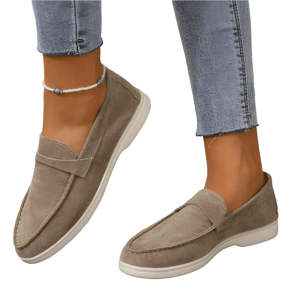 Séraphine™ | Élégants Mocassins en Suède | Chaussures pour Femmes