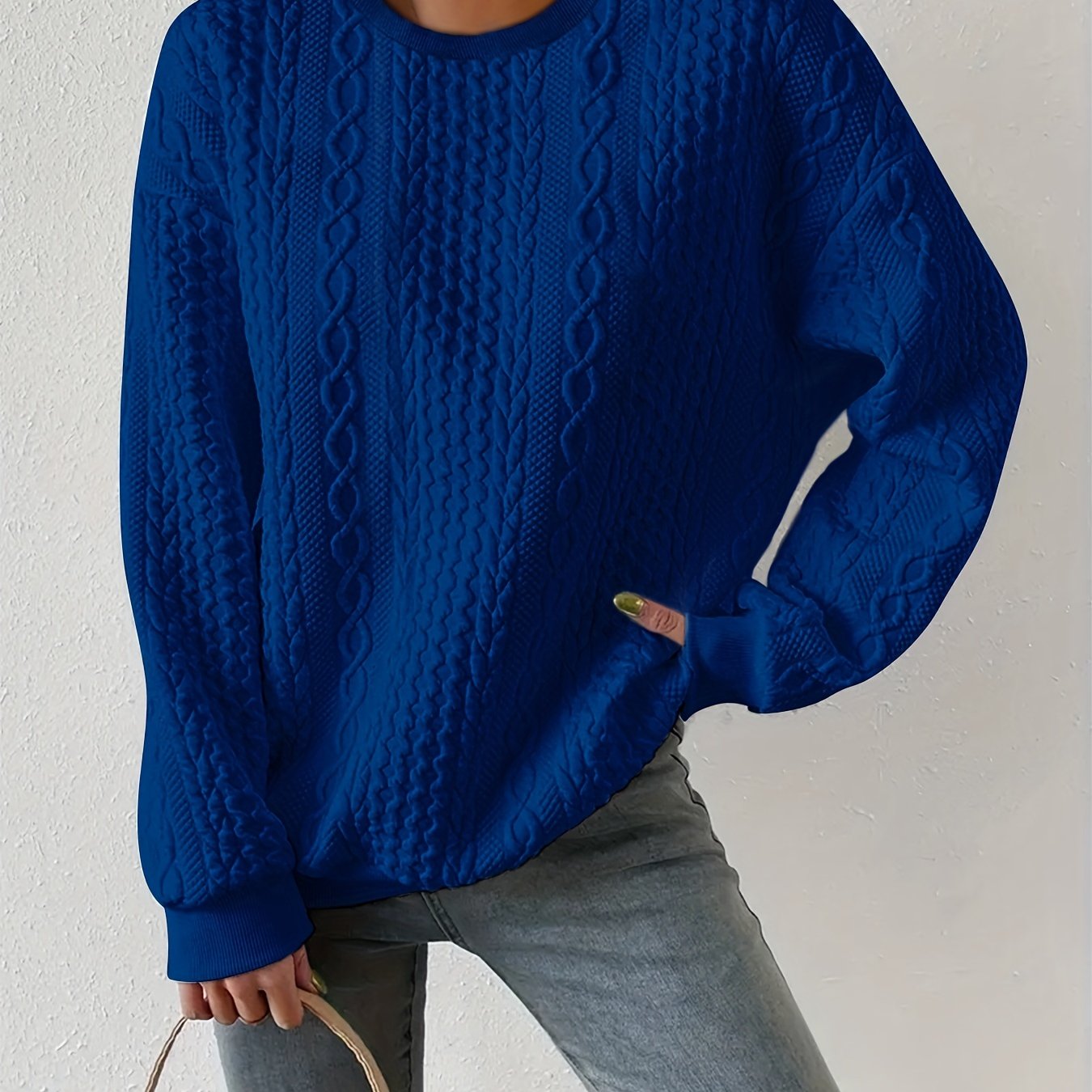 Séraphine™  | Pull torsadé classique pour femmes