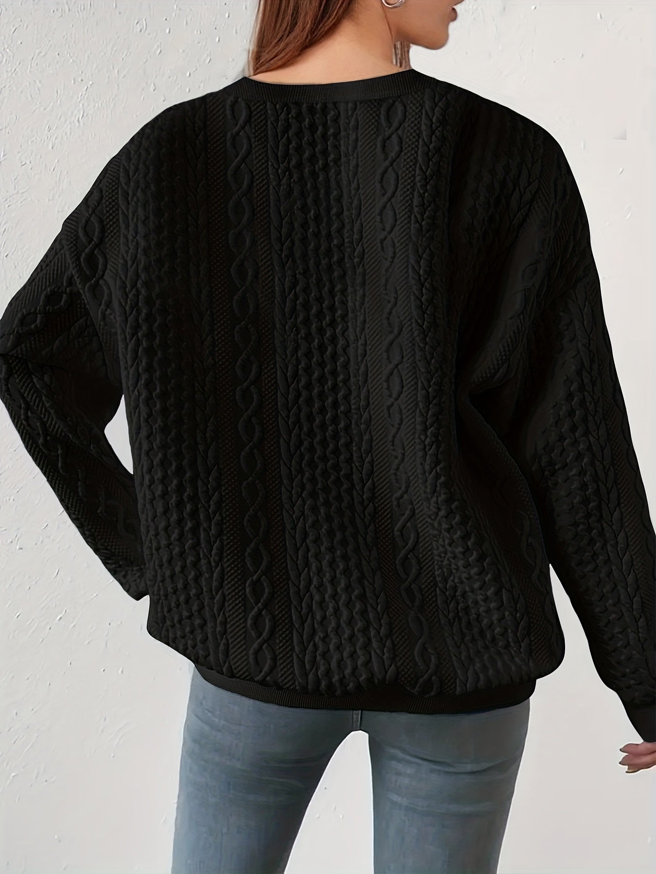 Séraphine™  | Pull torsadé classique pour femmes