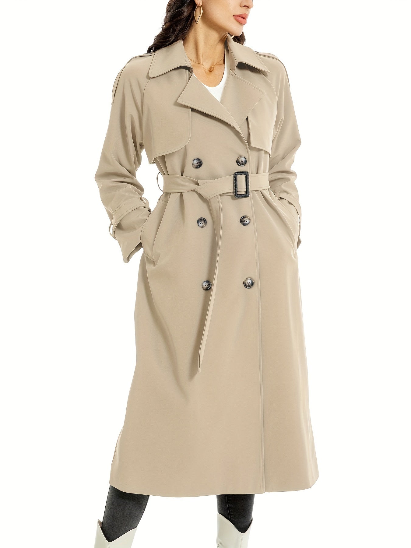 Séraphine™ | Manteau Trench Long Premium pour Femmes - Luxor