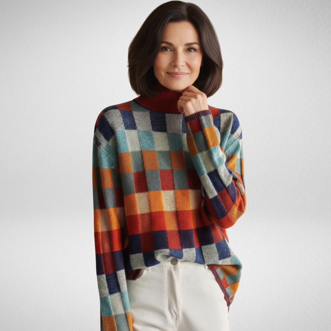 Séraphine™ | Pull col roulé en cachemire