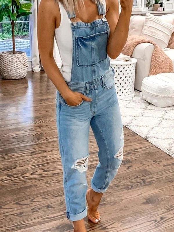 Séraphine™ | UrbanChic – Combinaison en denim pour femmes