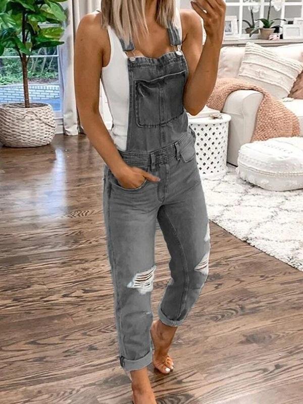 Séraphine™ | UrbanChic – Combinaison en denim pour femmes