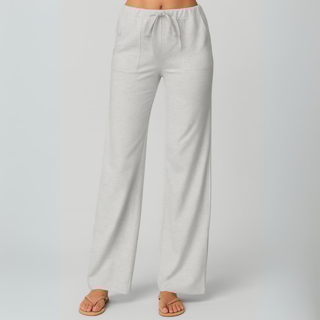 Séraphine™ | Pantalon décontracté en lin mélangé
