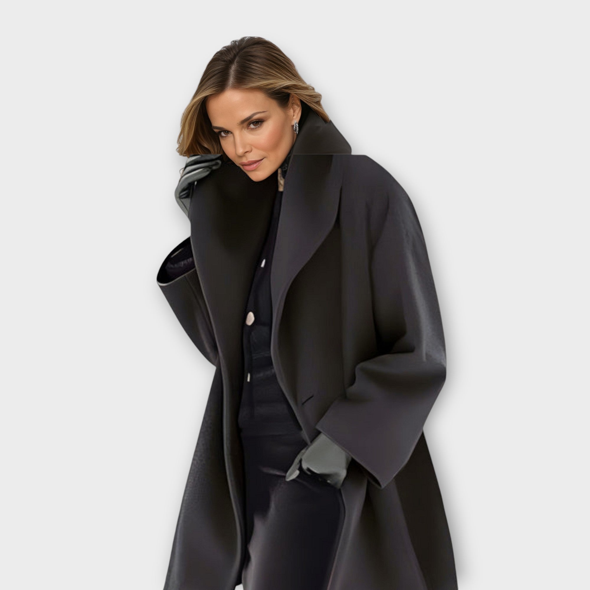 Séraphine™ | Manteau Laine Élégance