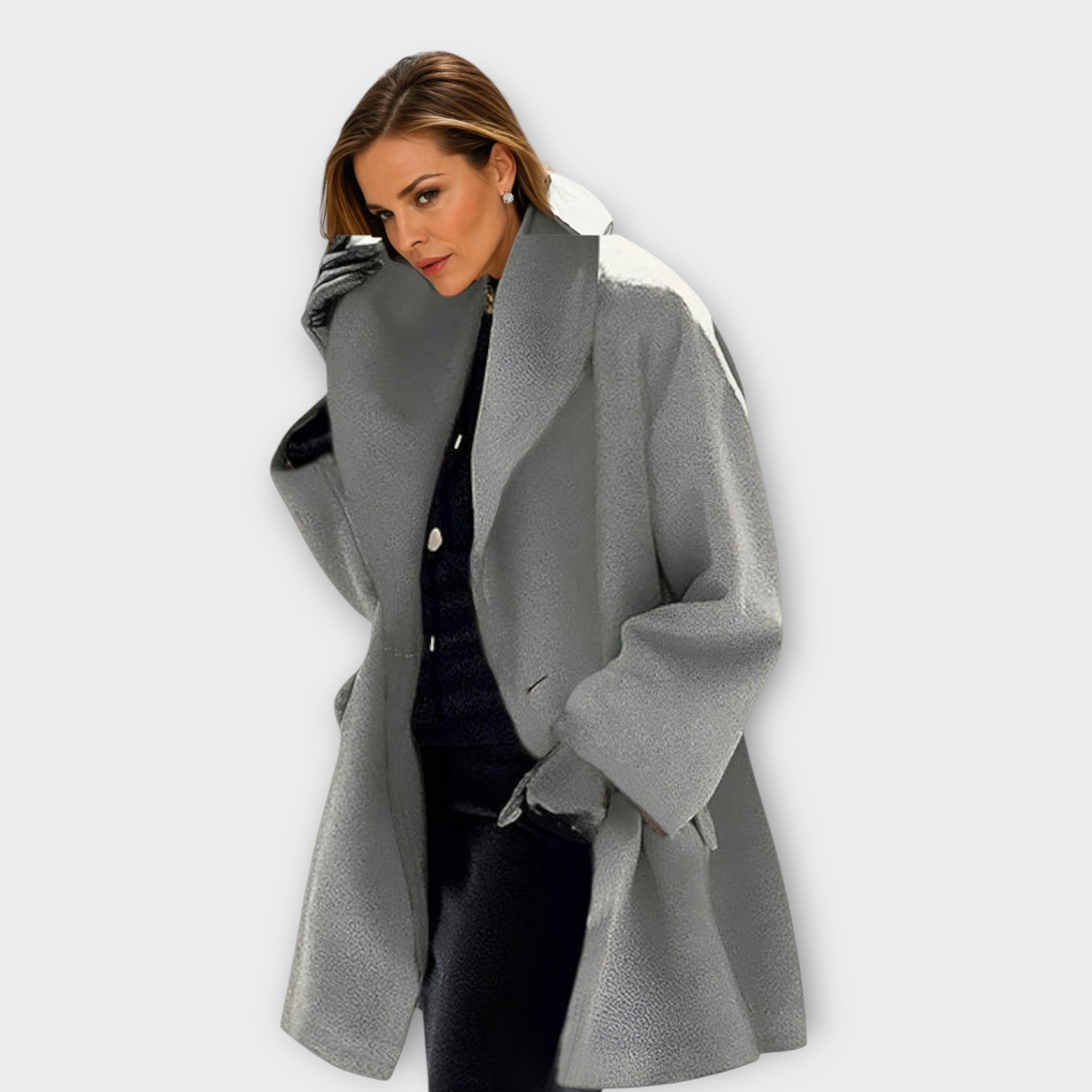 Séraphine™ | Manteau Laine Élégance