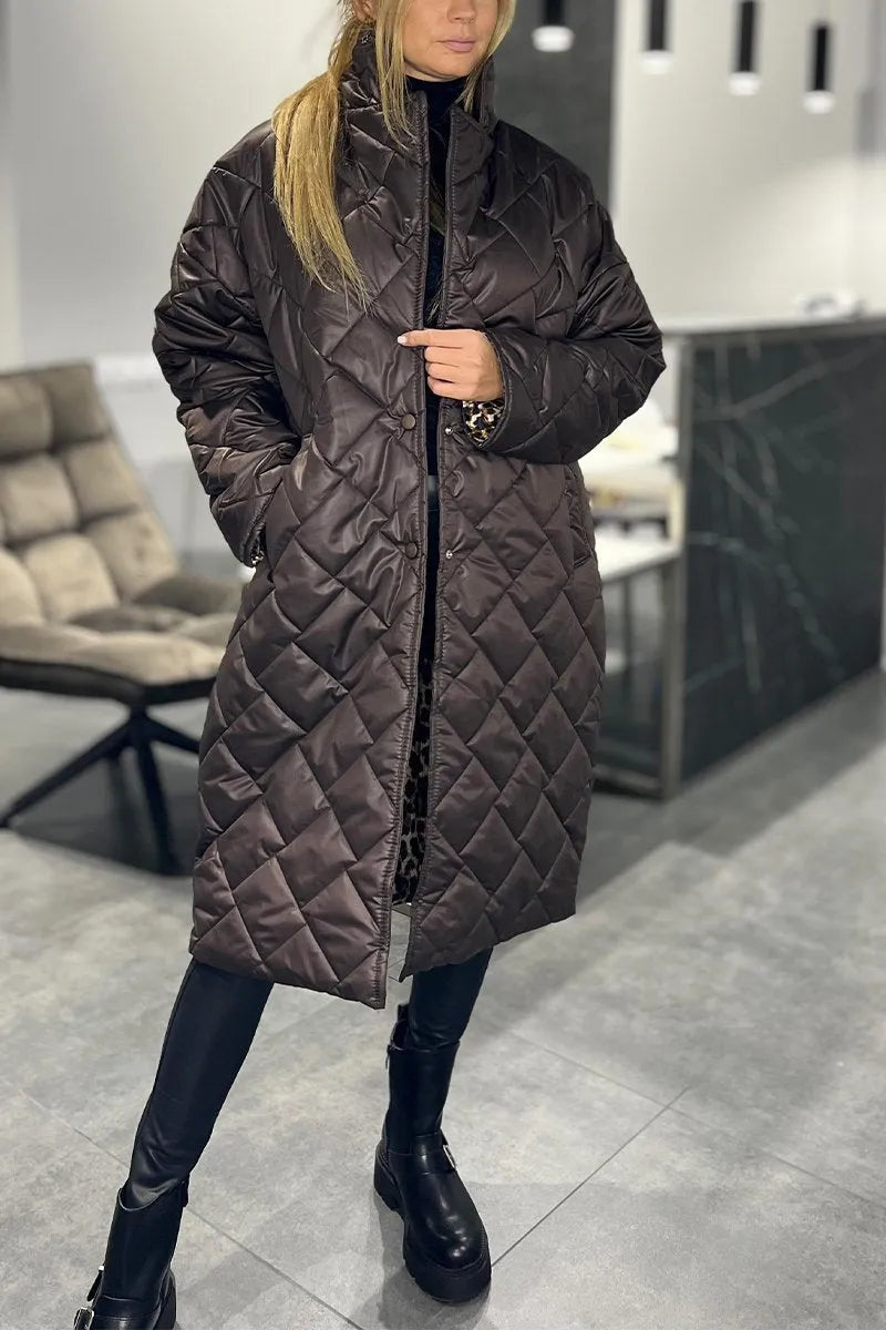 Séraphine™ | Manteau Léopard Élégance