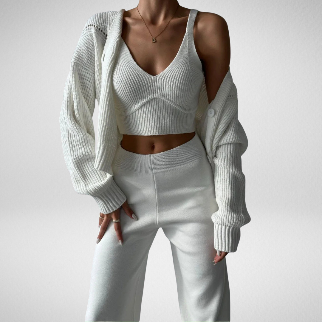 Séraphine™ | Ensemble Tricoté Élégant