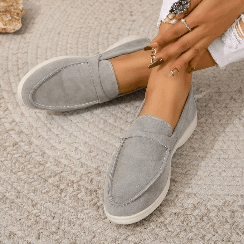Séraphine™ | Élégants Mocassins en Suède | Chaussures pour Femmes
