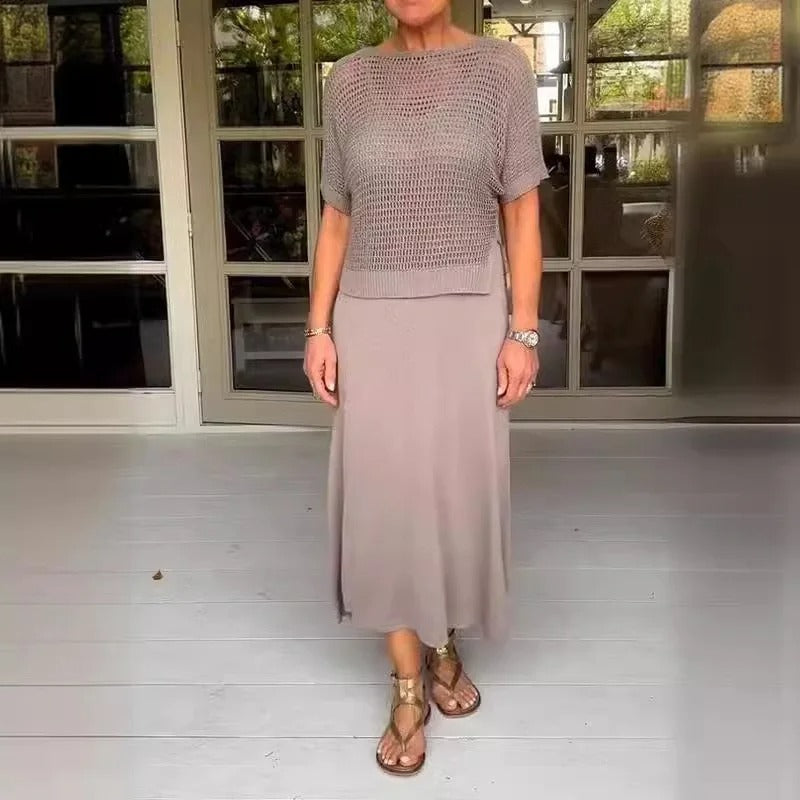 Séraphine™ | Ensemble Frais et Respirant Artisanal