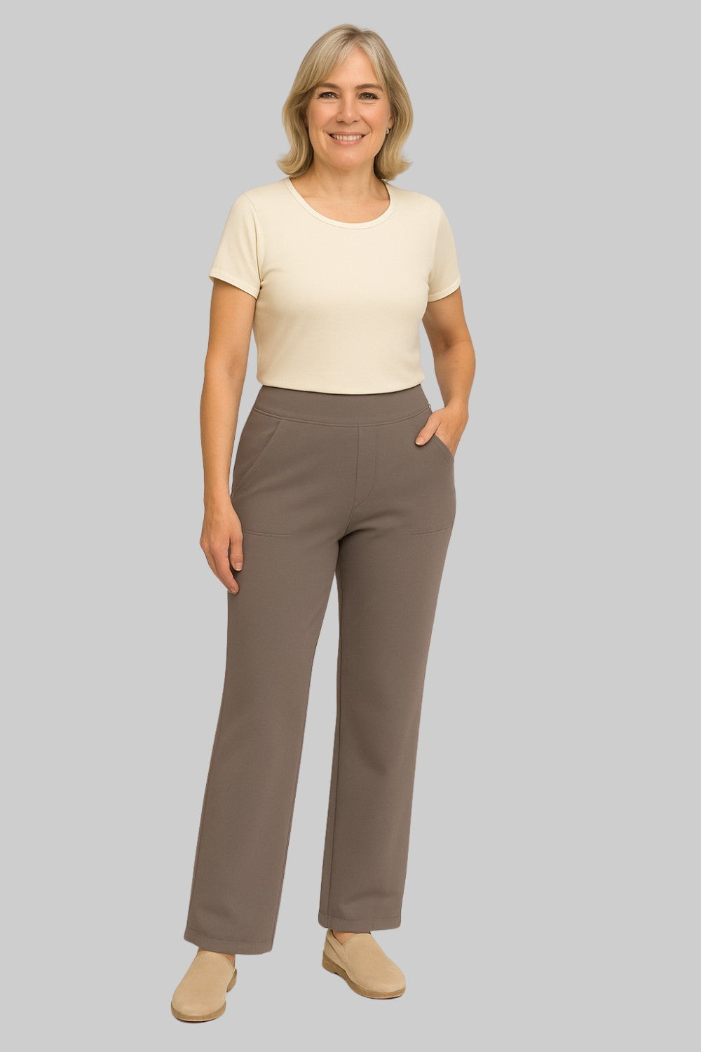 Séraphine™ | Pantalon Confort à Jambe Large